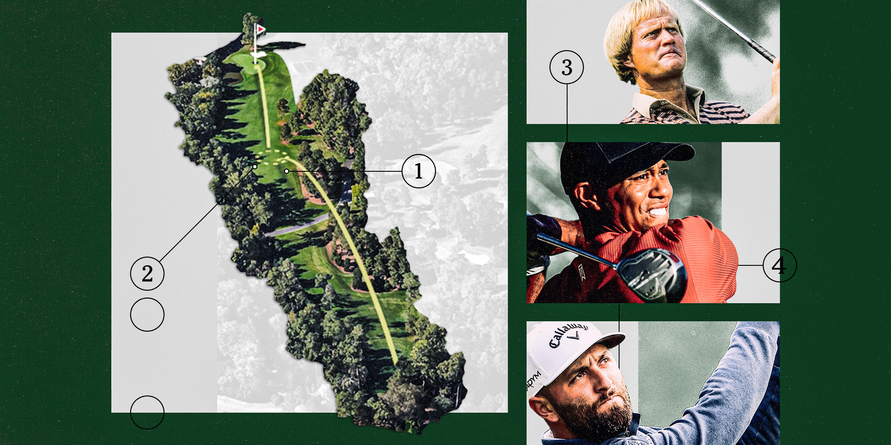 Augusta National has 18 great holes. Here are 5 that can decide the Masters