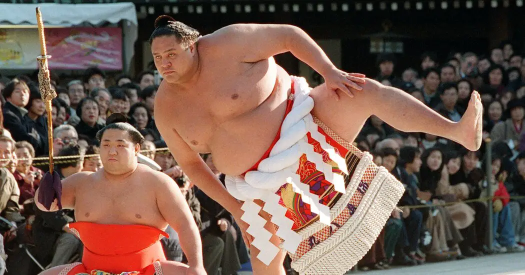 Akebono, Foreign-Born Sumo Champion in Japan, Dies at 54