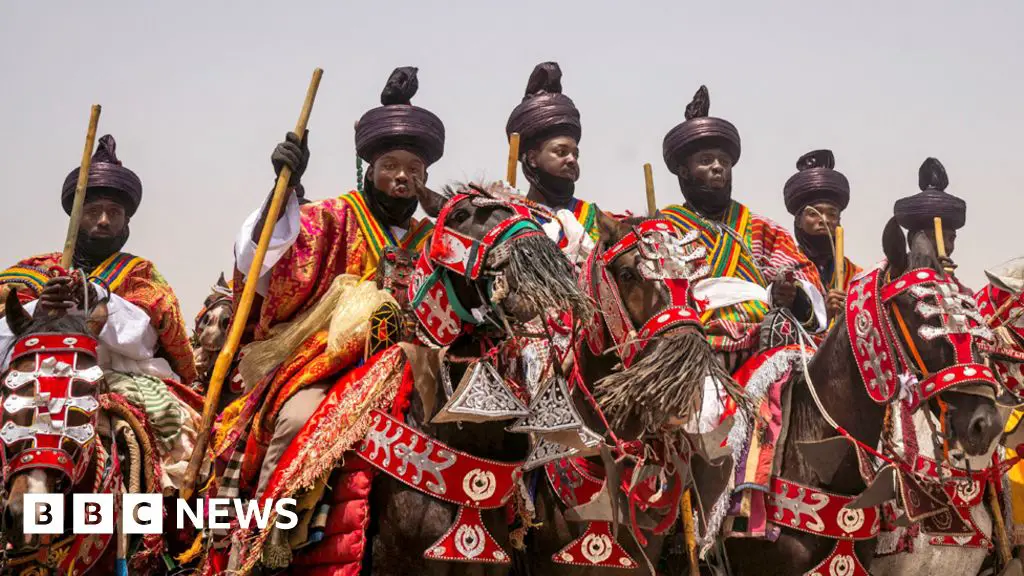 Happy horsemen and replica guns: Africa's top shots