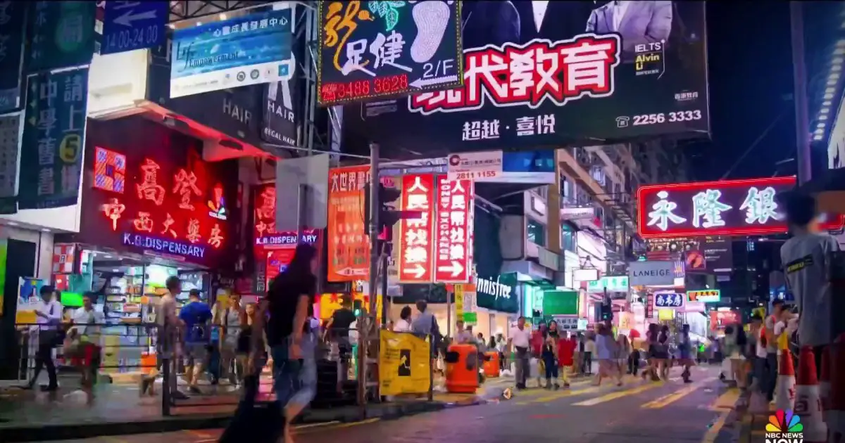 Hong Kong is losing most of its iconic neon signs