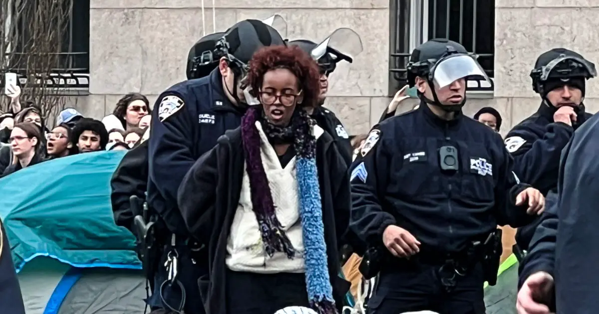 108 arrested at pro-Palestinian protest at Columbia University