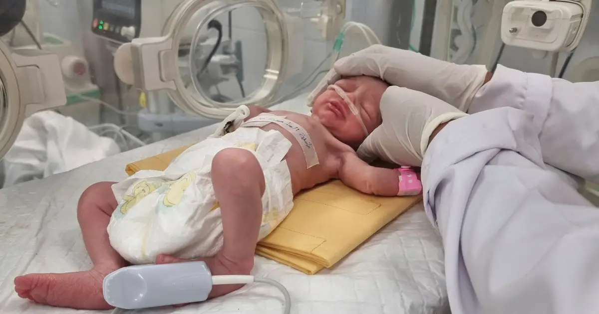 Gaza baby saved from womb of mother killed in Israeli airstrike on Rafah