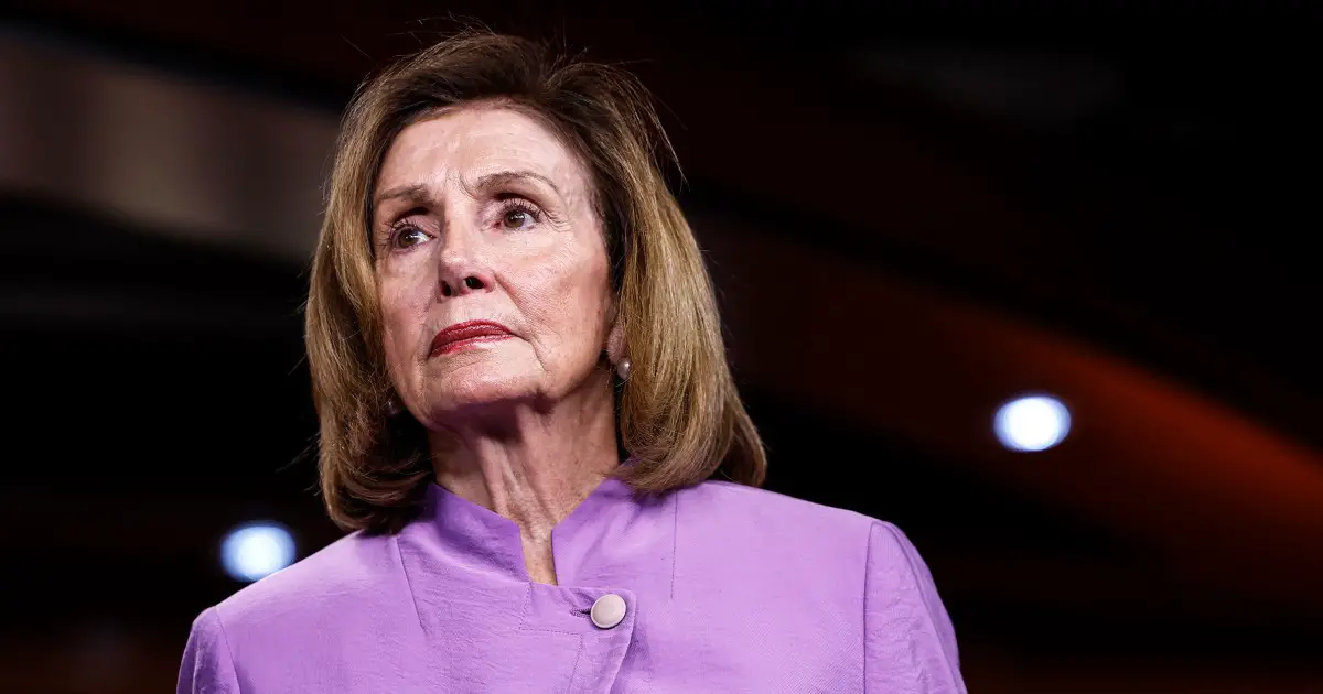 Nancy Pelosi says Israeli Prime Minister Netanyahu should resign