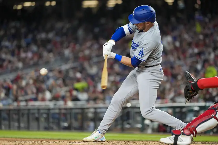 Gavin Lux is a key contributor in Dodgers’ rout of Nationals