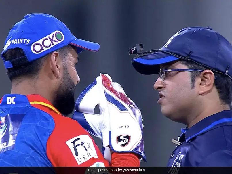 DRS Drama Hits IPL Again: Rishabh Pant Argues With Umpire Over Review