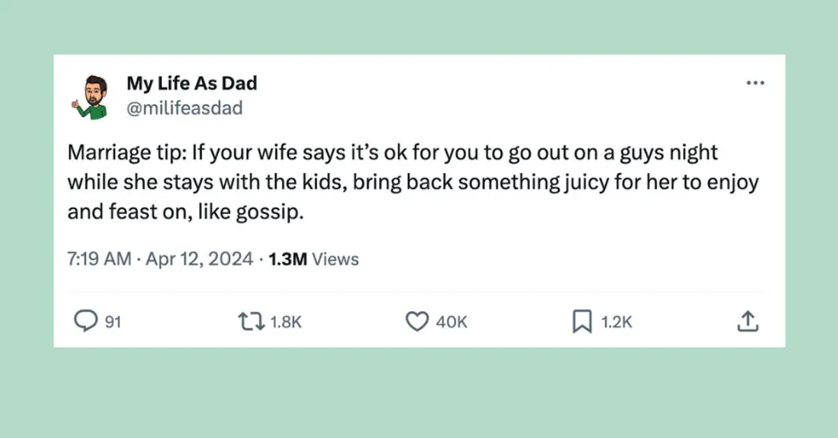 The Funniest Tweets About Married Life (April 9-15)