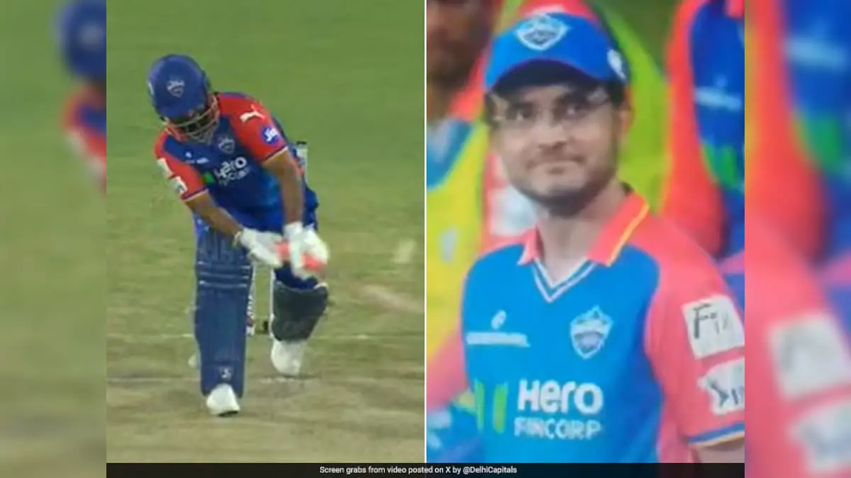 Rishabh Pant’s Cheeky Reverse Scoop Off LSG Star Gets Sourav Ganguly Out Of His Seat. Watch