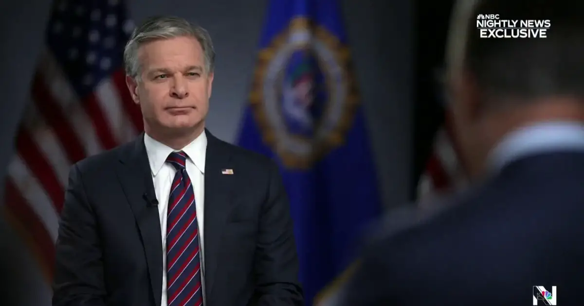 FBI director warns of TikTok’s danger