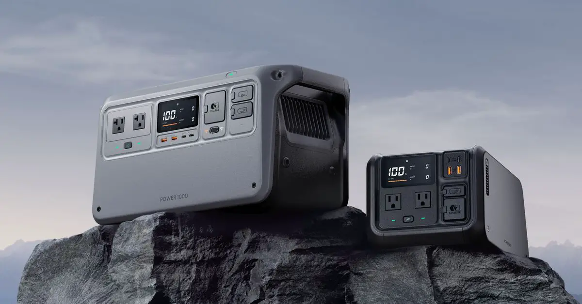 DJI’s first power stations debut a unique bi-directional port