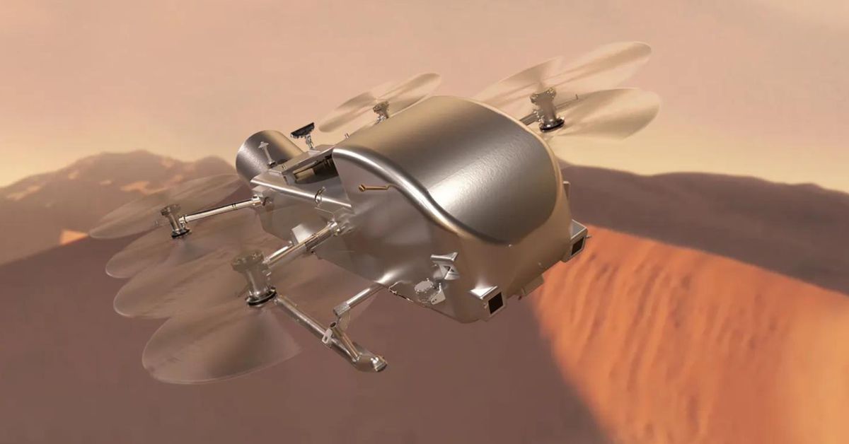 NASA has greenlit plans to send a giant drone to Saturn’s largest moon