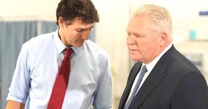 Ontario Premier Doug Ford asks feds to pause safe supply programs
