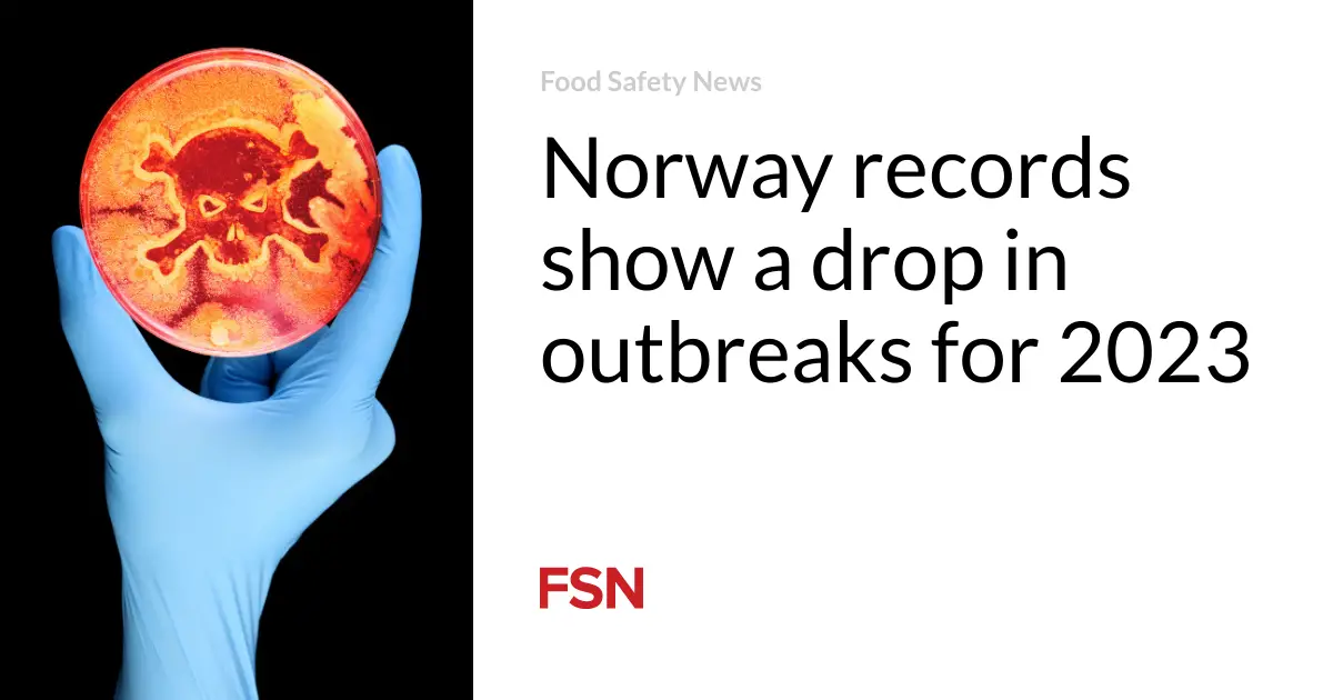 Norway records show a drop in outbreaks for 2023