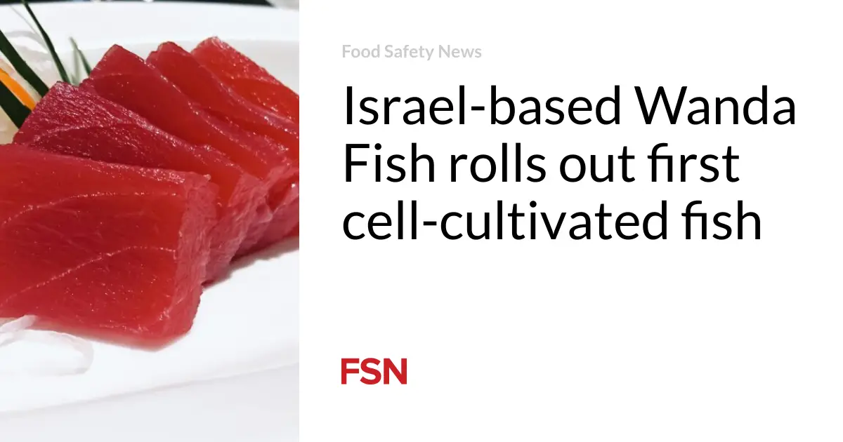 Israel-based Wanda Fish rolls out first cell-cultivated fish