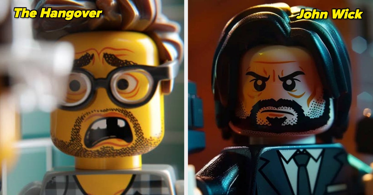 R-Rated Movies As LEGO Movies