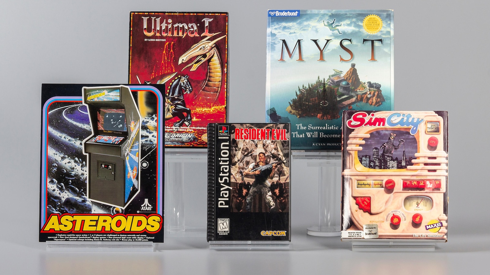 Asteroids, Myst, Resident Evil, SimCity and Ultima inducted into World Video Game Hall of Fame