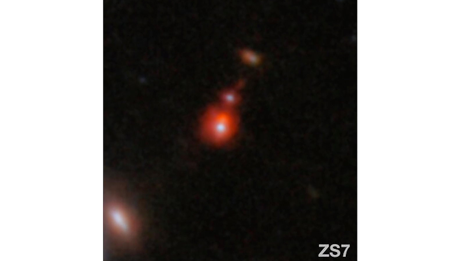 Webb telescope uncovers merger of two massive black holes from early universe