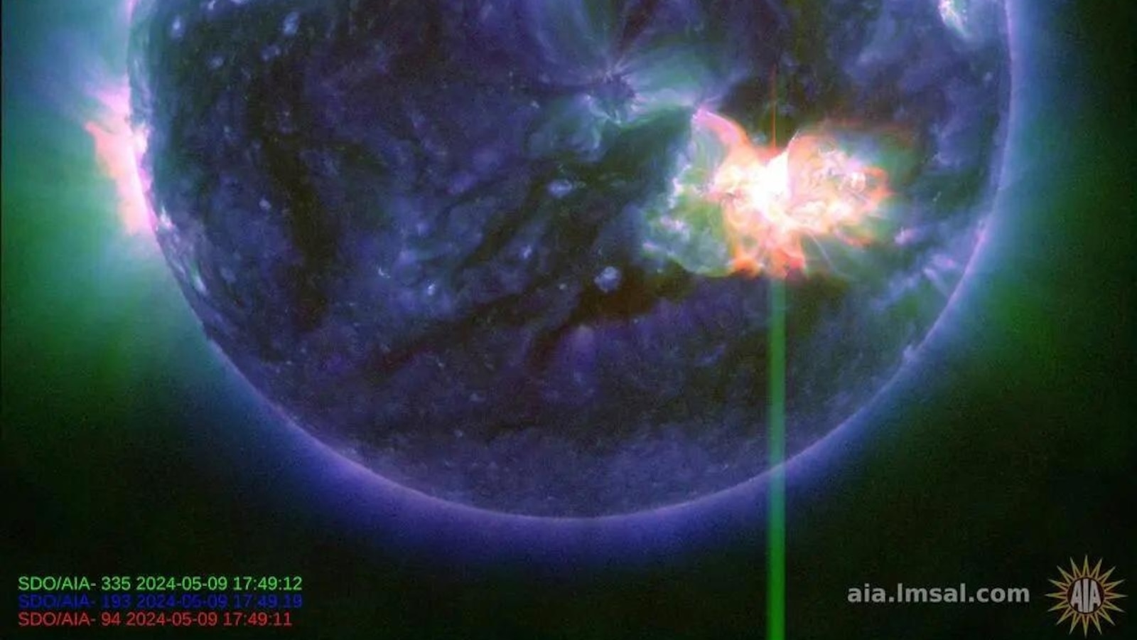 Strong solar storm could disrupt communications and produce northern lights in US