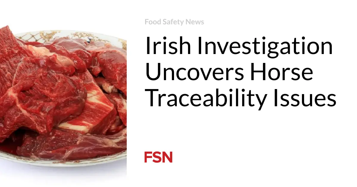 Irish Investigation Uncovers Horse Traceability Issues