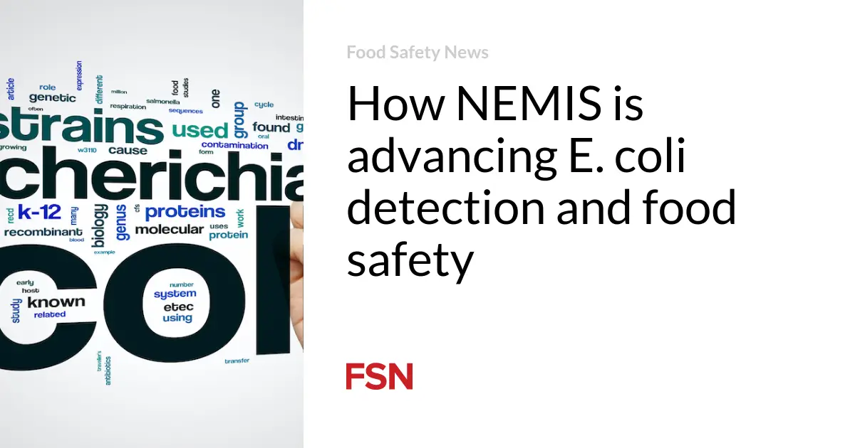 How NEMIS is advancing E. coli detection and food safety 