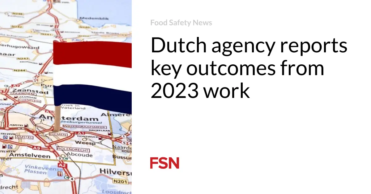 Dutch agency reports key outcomes from 2023 work