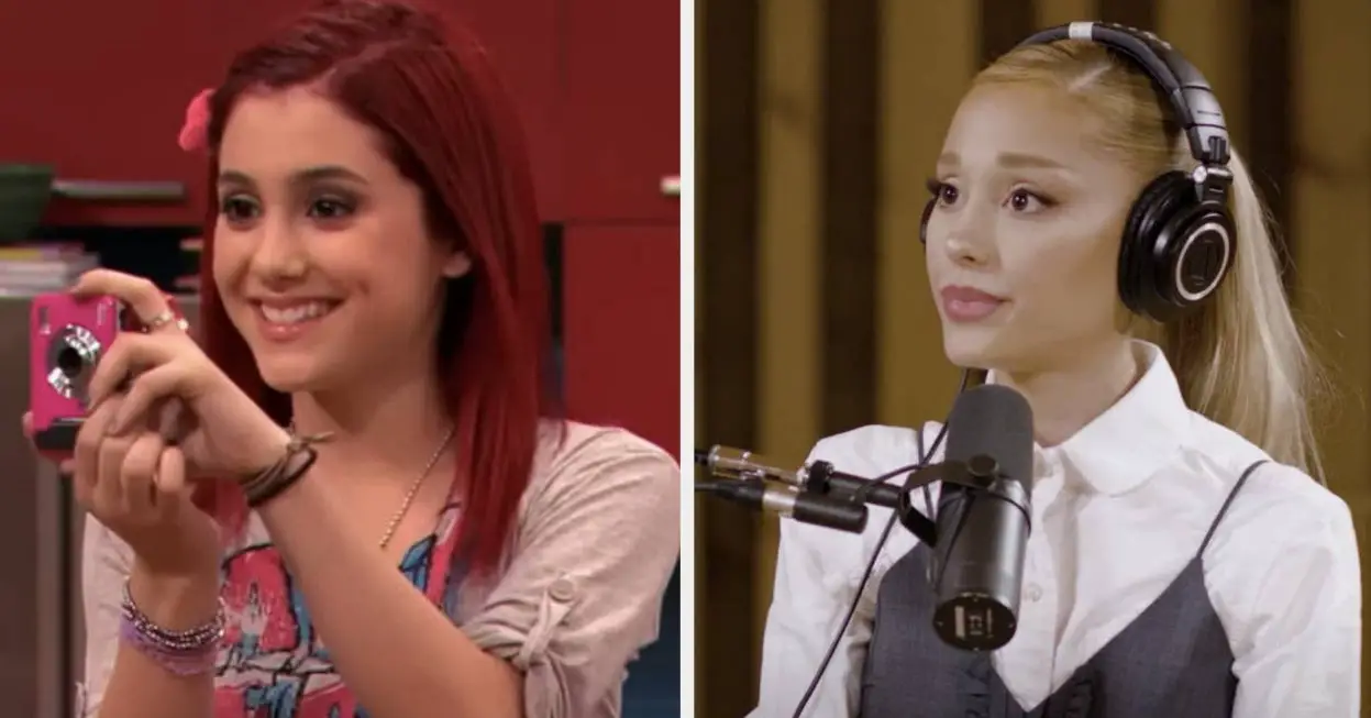 Ariana Grande Reacts To Quiet On Set, Victorious Clips