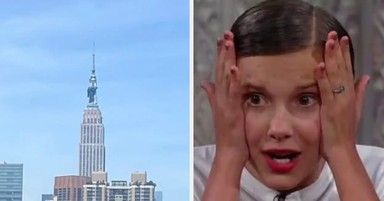 There's A Giant Blob On The Empire State Building That's Confusing The Heck Out Of Everyone