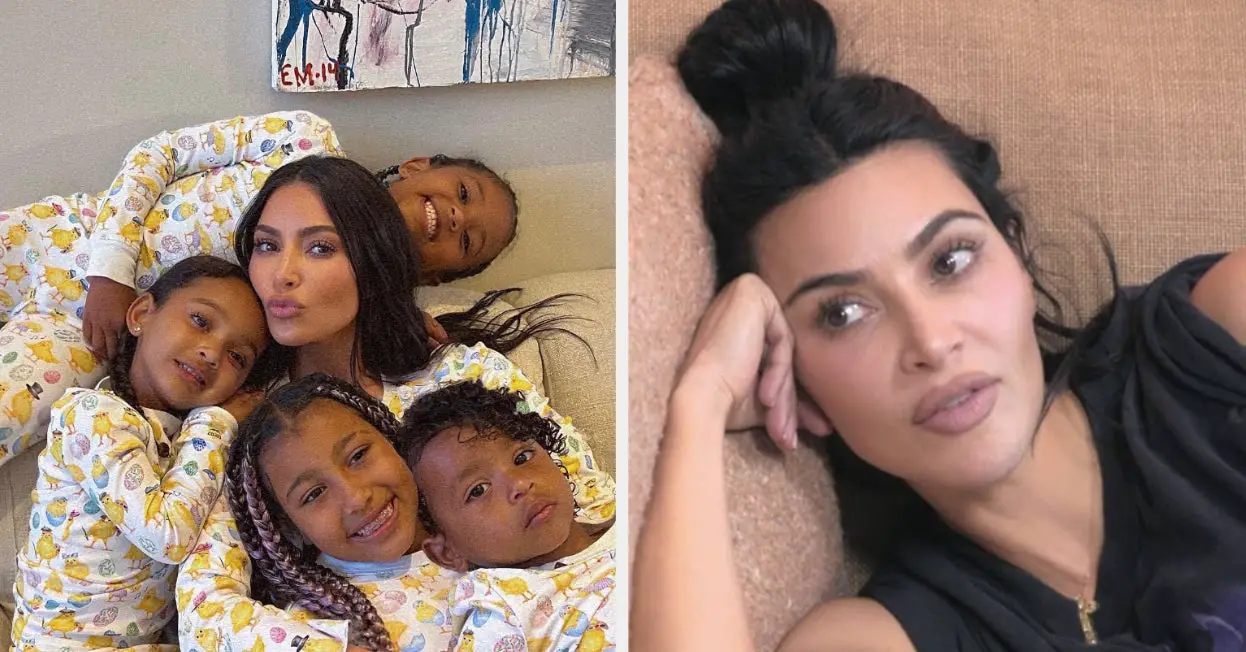 Kim Kardashian Called Out For Moaning About Her Kids