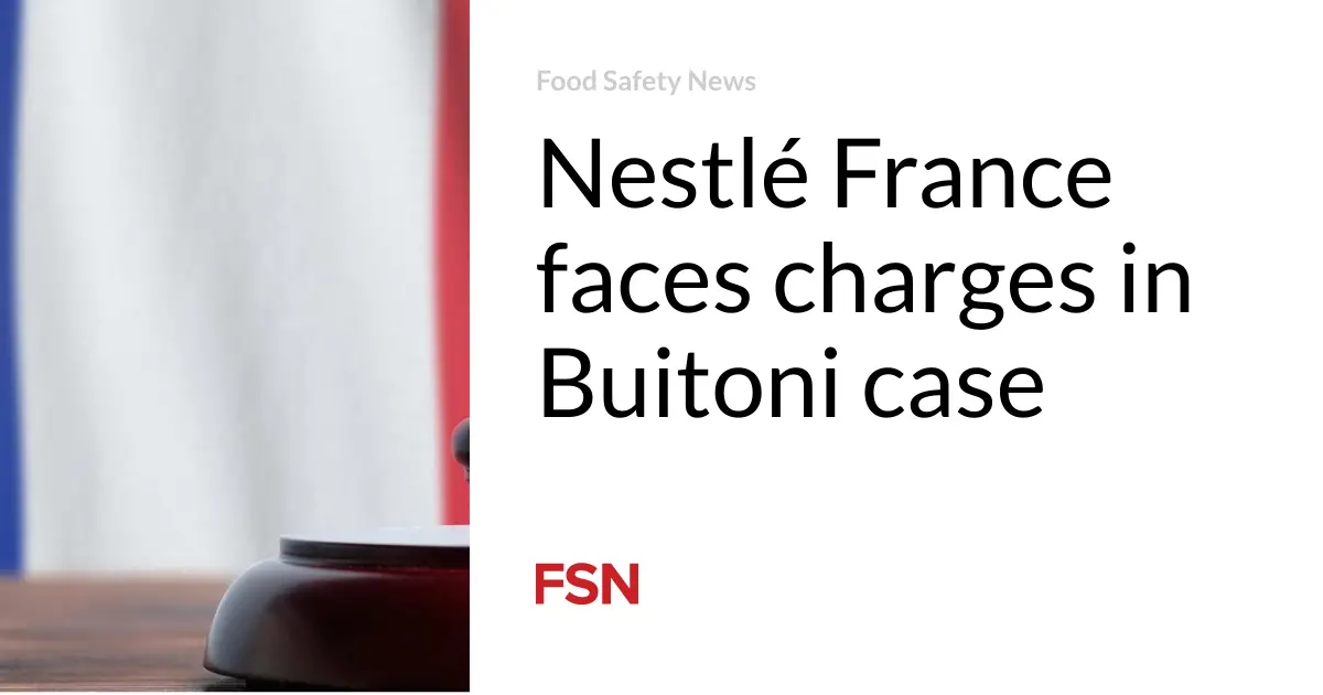 Nestlé France faces charges in Buitoni case