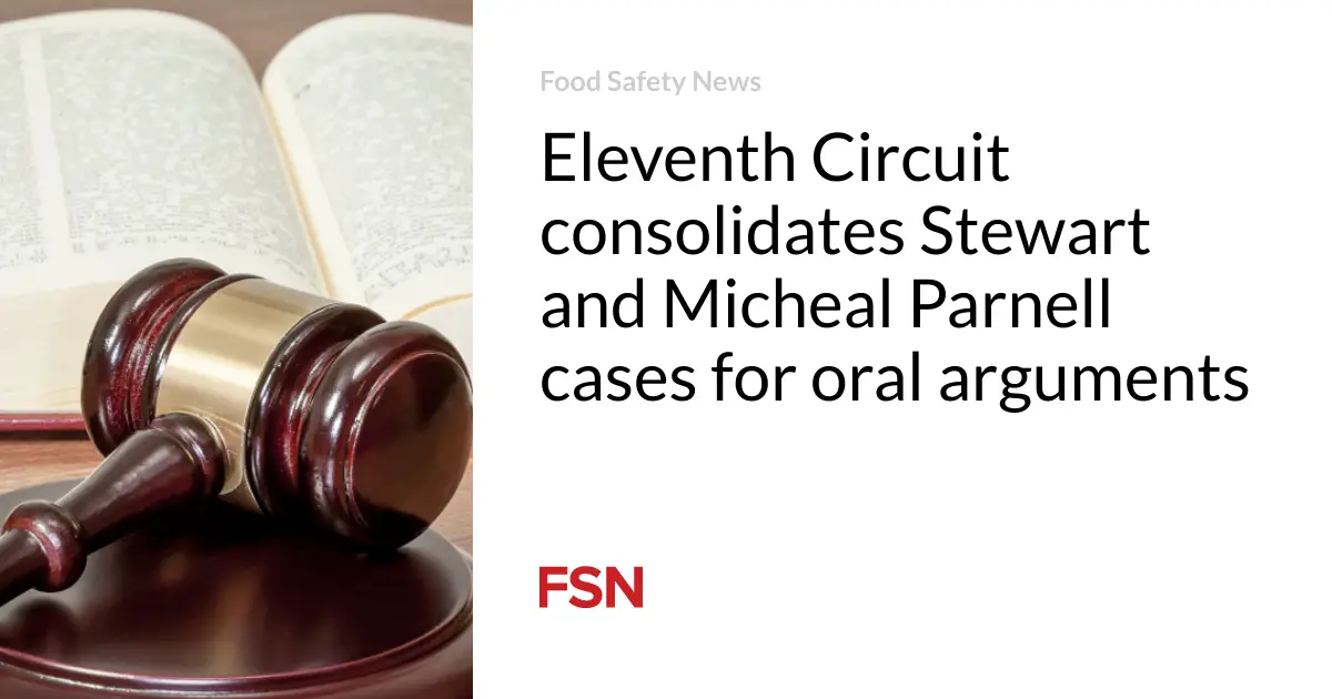 Eleventh Circuit consolidates Stewart and Micheal Parnell cases for oral arguments