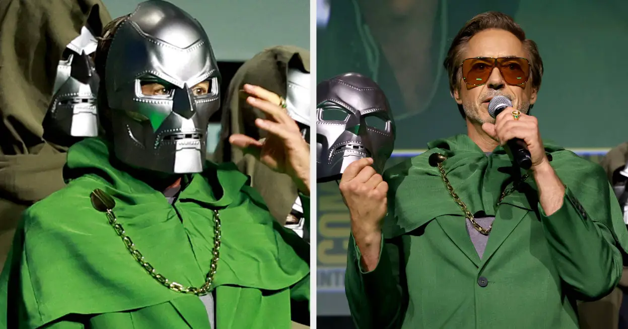 Robert Downey Jr. Just Confirmed His Return To The MCU As Doctor Doom: "New Mask, Same Task"