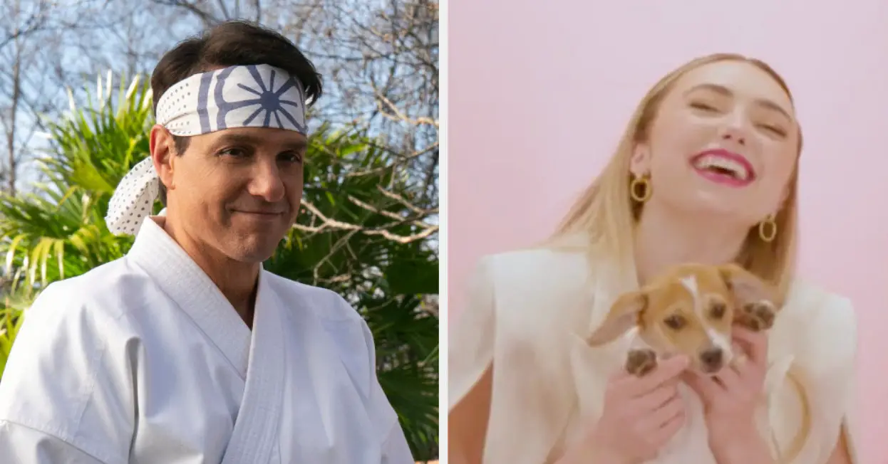 Cobra Kai Cast Puppy Interview