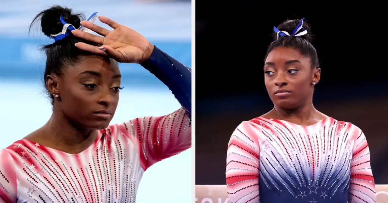 The New "Simone Biles: Rising" Documentary Shows The Exact Moment The Gold Medalist Suffered A Mind Block And Decided To Withdraw From The Tokyo Olympics