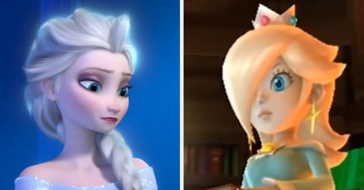 Everyone Is Like One Disney Princess And One Mario Princess — Let's See Who You Are