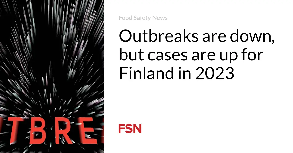 Outbreaks are down, but cases are up for Finland in 2023