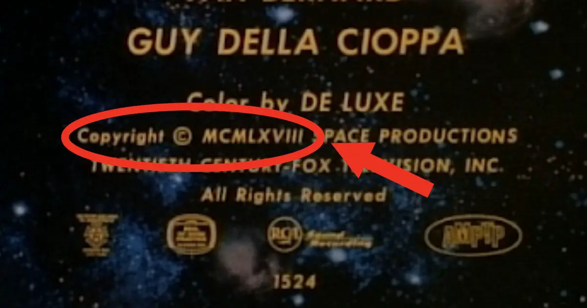 So THAT’s Why TV And Movie Credits Use Roman Numerals