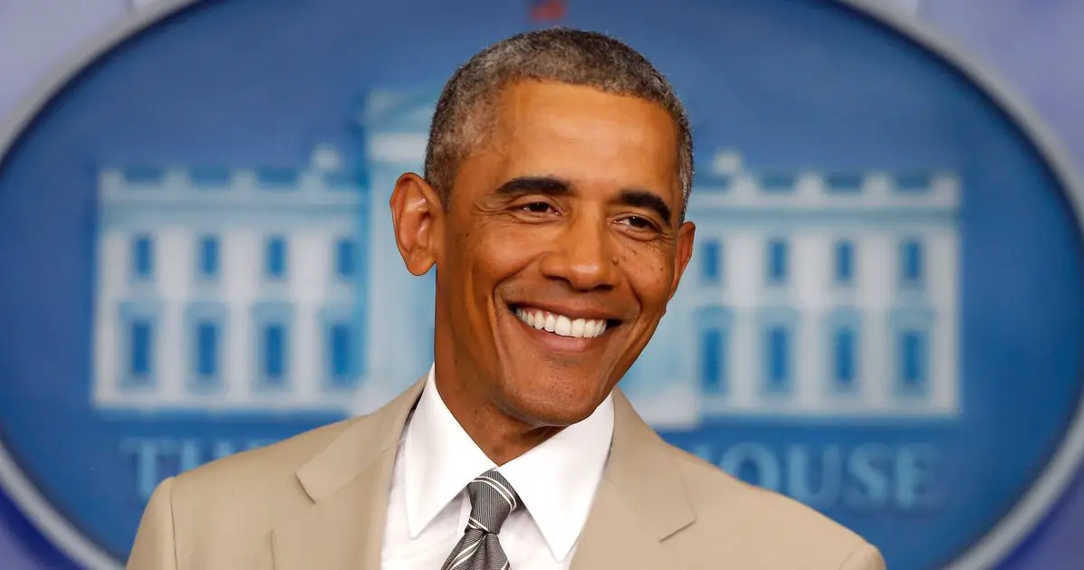 Barack Obama Reacts To Kamala Harris’ Tan Suit With Cheeky Post