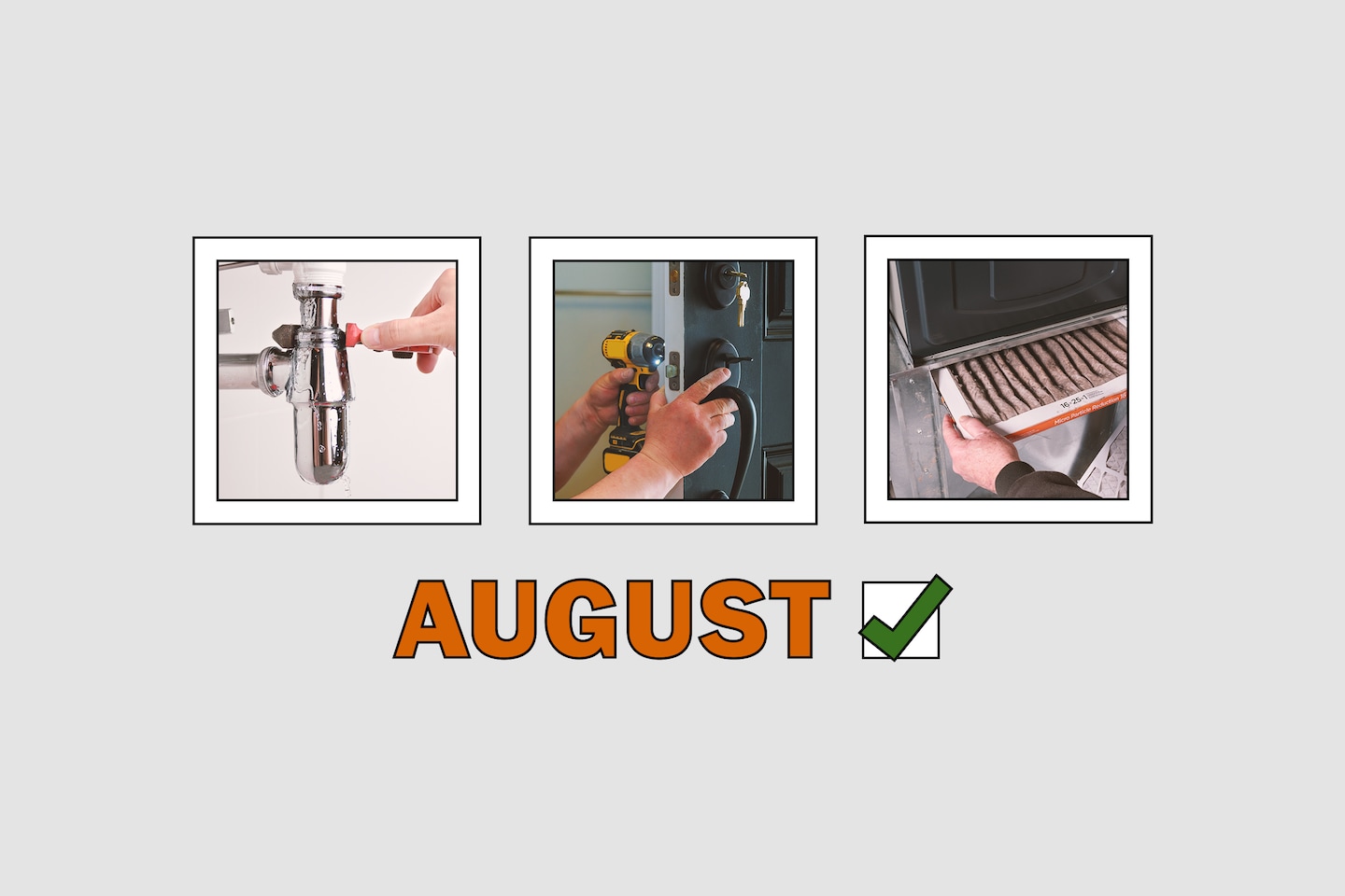 8 tasks for your August home maintenance checklist