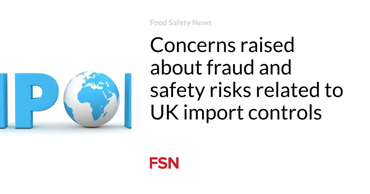 Concerns raised about fraud and safety risks related to UK import controls