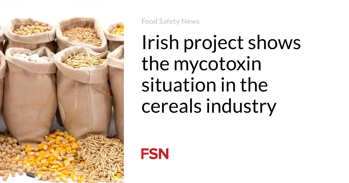 Irish project shows the mycotoxin situation in the cereals industry