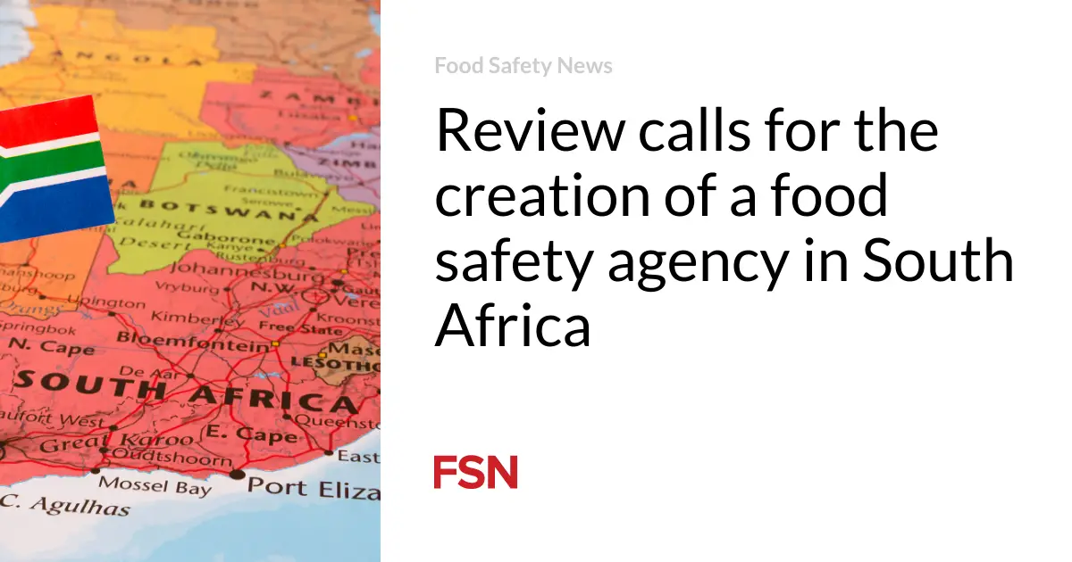 Review calls for the creation of a food safety agency in South Africa