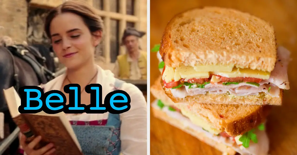 Make A Sandwich And I'll Tell You Which Disney Princess You Are