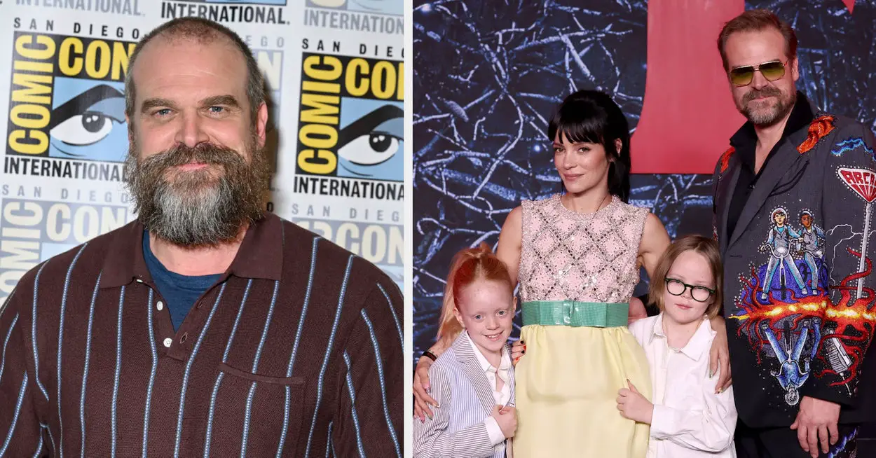 David Harbour On Being Stepfather To Lily Allen’s Kids