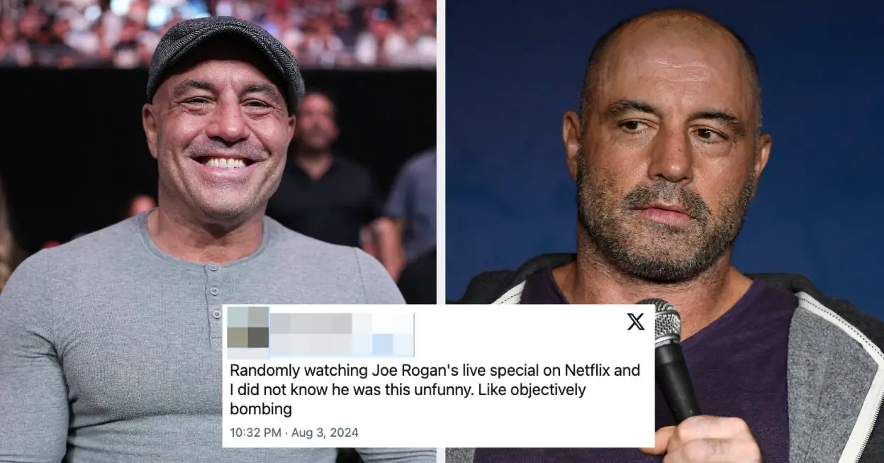 Joe Rogan Is Receiving Criticism For Anti-Vax And Trans Jokes In His New Netflix Special