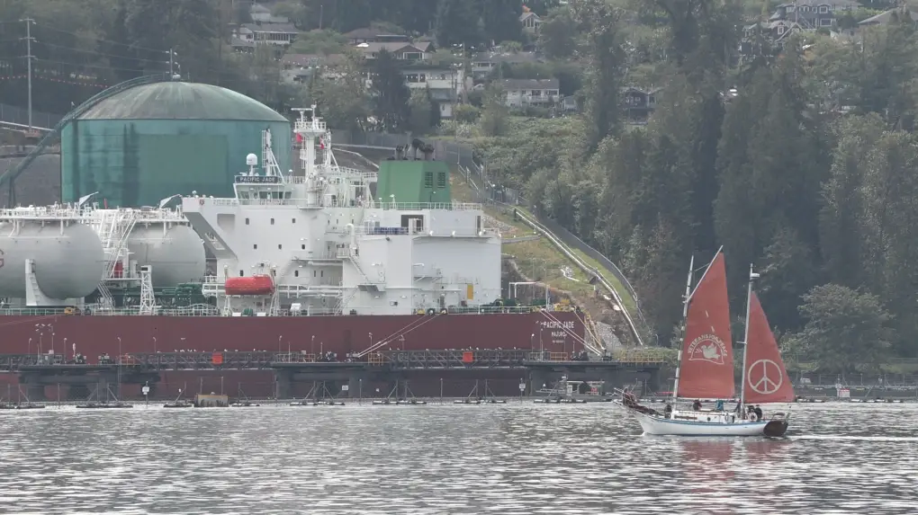 U.S., Canadian activists protest Trans Mountain pipeline expansion