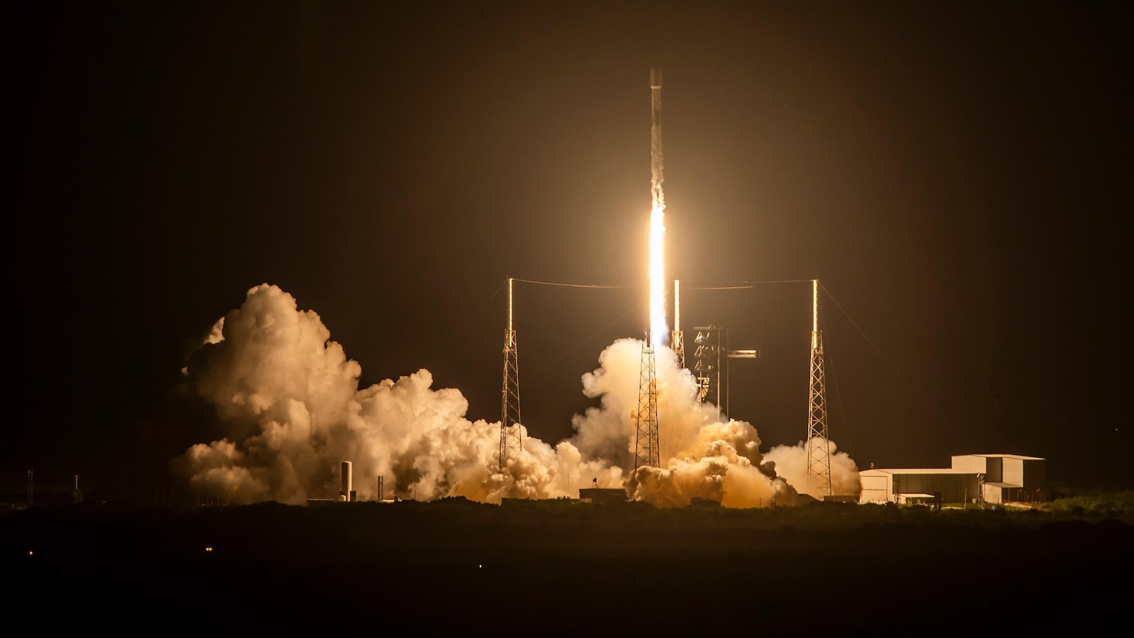 FAA grounds SpaceX after rocket falls over in flames at landing