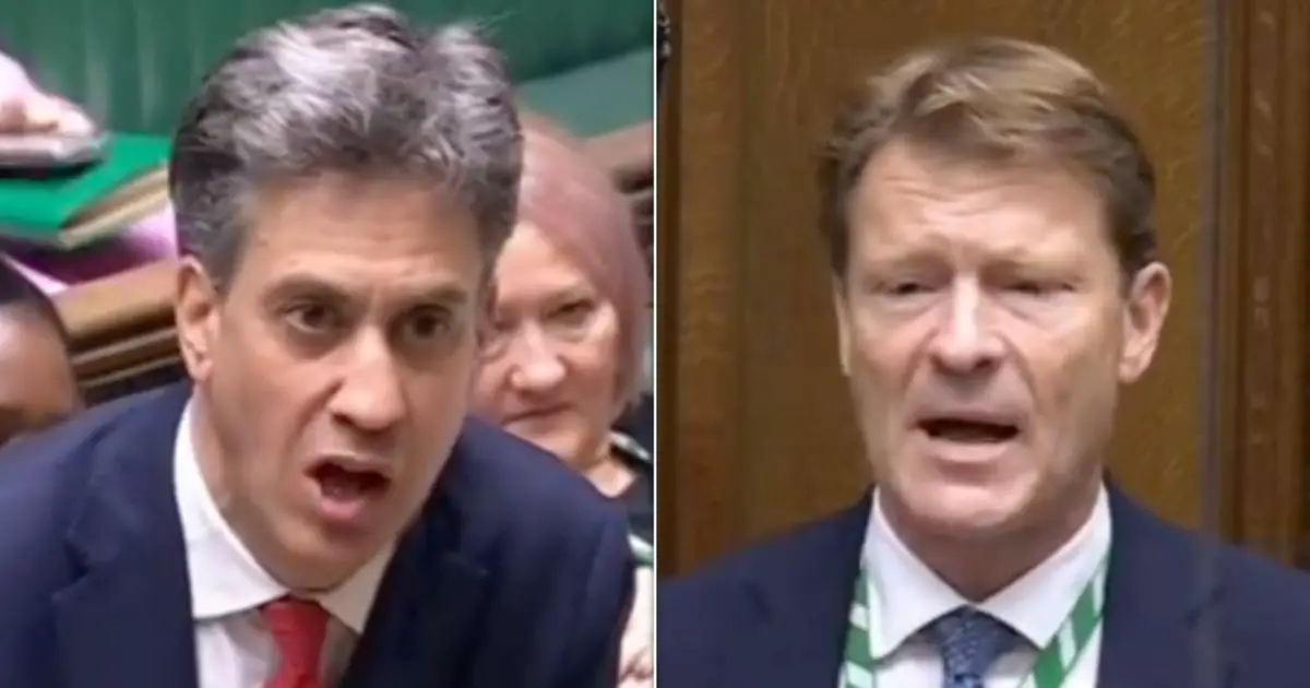 Ed Miliband Criticises Richard Tice On Green Energy