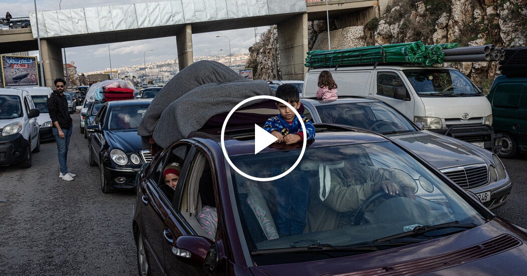 Lebanese and Israelis Return to Their Homes Following Cease-Fire