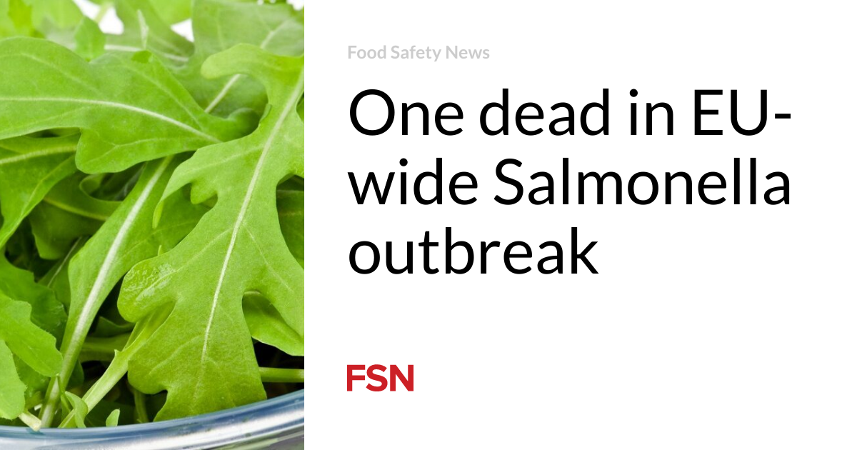 One dead in EU-wide Salmonella outbreak