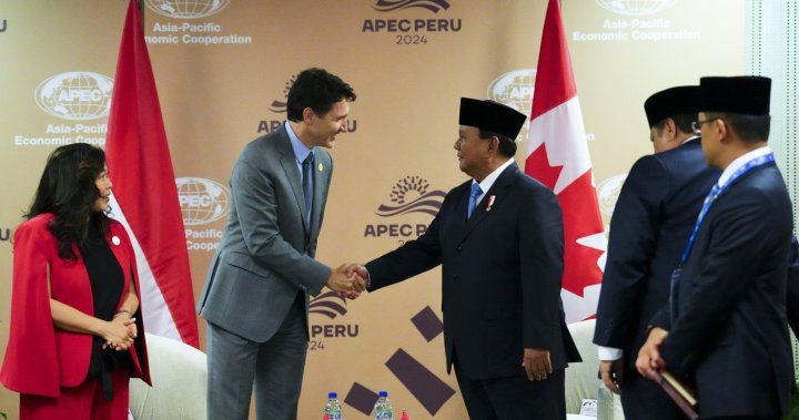 Canada, Indonesia agree to trade pact as APEC summit braces for Trump – National