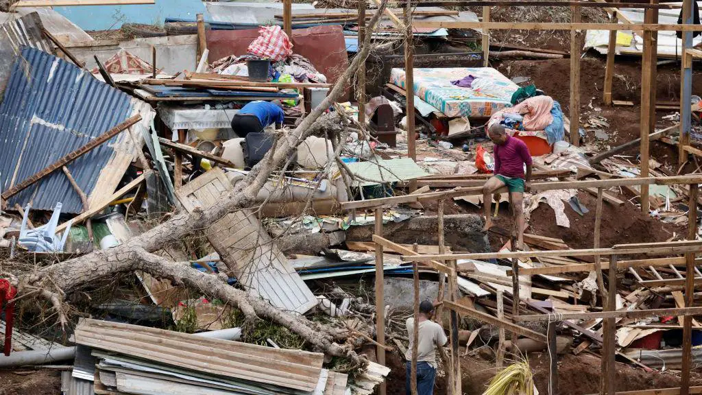 BBC sees destruction in cyclone-hit Mayotte